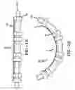 Fig. 09 - Overmolded and bendable position-retaining tubing