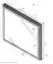 Fig. 01 - Screen assembly for outwardly projecting window