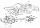 Fig. 01 - Assembly of a motor vehicle body and a power train and chassis module