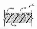 Fig. 01 - Acoustical component for enhancing sound absorption properties while preserving barrier performance in a vehicle interior