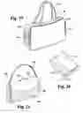 Fig. 12 - CONVERTIBLE LUGGAGE AND A REVERSIBLE PANEL THEREFOR
