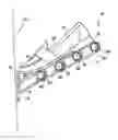 Fig. 01 - Angled rack for supporting footwear