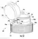 Fig. 07 - Dispensing closure with cap structure having dual living hinges