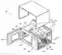Fig. 01 -  Microwave oven and an upper duct structure thereof