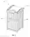 Fig. 02 - Secure trash container assembly