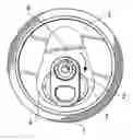 Fig. 01 - Beverage container re-closing cover