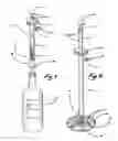 Fig. 02 - Resealable, reuseable, insertable bottle assembly for open beverage containers containing wine, carbonated drink and the like, for preservation against environmental degradation