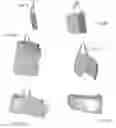 Fig. 07 - Readily deployed and stowed storage devices for temporary holding and transporting personal items