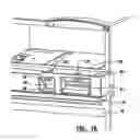 Fig. 11 - Automated banking machine including deposit storage chest and card reader cooling device