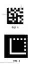 Fig. 02 - Black fluorescent optical codes and process for printing and reading