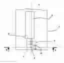 Fig. 01 - Anti-rebound locking device for the deployable fin of a projectile