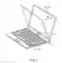 Fig. 02 - Portable computer with a rotary positioning structure