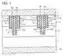 Fig. 02 - Semiconductor device having increased gate-source capacity provided by protruding electrode disposed between gate electrodes formed in a trench