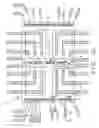 Fig. 04 - Semiconductor die structure featuring a triple pad organization