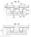 Fig. 10 - Structure and method of making capped chip having discrete article assembled into vertical interconnect