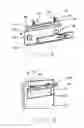 Fig. 05 - Support assembly for a refrigerator storage pan