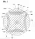 Fig. 03 - Asymmetrical composite magnet structure for lobed rotor