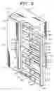 Fig. 03 - Refrigerator with varying width compartments and uniform width doors