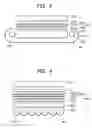 Fig. 03 - Cold-cathode fluorescent lamp for LCD having cup-shaped electrodes inside mantle tube with a non-sputtered transparent conductive film of a predetermined thickness formed on inside surface of mantle tube near each open end of the cup-shaped electrodes