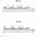 Fig. 12 - Organic EL display panel for reducing resistance of electrode lines