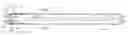 Fig. 01 - Fluorescent lamp with conductive coating