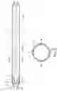 Fig. 02 - Fluorescent lamp with conductive coating