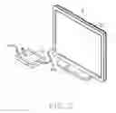 Fig. 03 - Flat panel display having touch panel for controlling on screen display thereof