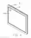 Fig. 05 - Flat panel display having touch panel for controlling on screen display thereof