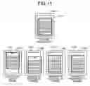 Fig. 12 - Displaying an overlapped print preview for multiple pages with different finishing options