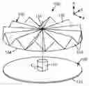 Fig. 01 - LED emitter with radial prismatic light diverter