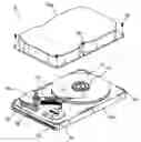 Fig. 01 - Hard disc drive including ground rib to connect cover and base