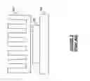 Fig. 04 - Heat sink having magnet array for magneto-hydrodynamic hot spot cooling