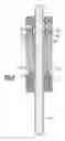 Fig. 05 - Multi-sectional nut and adjustable length pole incorporating such nut