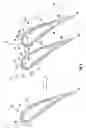 Fig. 13 - Cooling systems for stacked laminate CMC vane