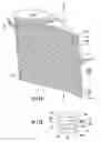Fig. 16 - Cooling systems for stacked laminate CMC vane