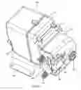 Fig. 02 - Peristaltic pumping mechanism having a removable cover and replaceable tubing, rollers and pumping mechanism