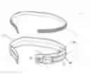 Fig. 01 - Adjustable light reflecting insect-proof drug belt