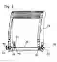 Fig. 02 - Zero clearance hinge mounting for an adjustment apparatus of a motor vehicle seat