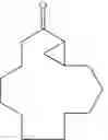 Fig. 10 - Cyclopropanated macrocyclic ketones and lactones