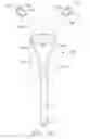 Fig. 13 - Absorbent article and system comprising thong-shaped holder