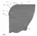Fig. 04 - Method for adjoining adjacent coatings on a processing element