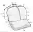 Fig. 01 - HAT WITH VELCRO ATTACHMENT PANELS AND VISORS OR BRIMS