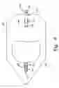 Fig. 10 - Stowing birthing bed foot section