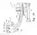 Fig. 12 - Stowing birthing bed foot section