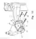Fig. 14 - Stowing birthing bed foot section