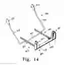 Fig. 16 - Stowing birthing bed foot section