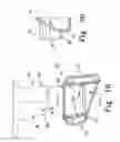 Fig. 22 - Stowing birthing bed foot section