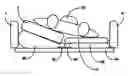 Fig. 01 - Support surface with integral patient turning mechanism