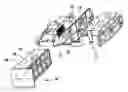 Fig. 01 - Mobile robotic device having quick-release dust-collecting box