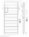 Fig. 07 - Method and apparatus for fabricating a low density wall panel with interior surface finished